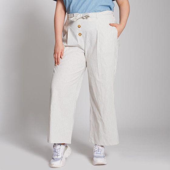 TROUSERS SPECIAL SIZES TIERRA BENDITA PLUS 2176 White Woman Tierra Bendita Plus 2176