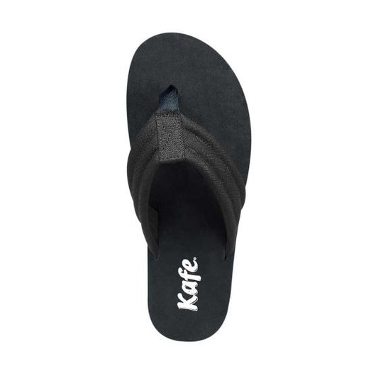 SANDALIA CASUAL KAFE 4950 ~ CABALLERO Negro  