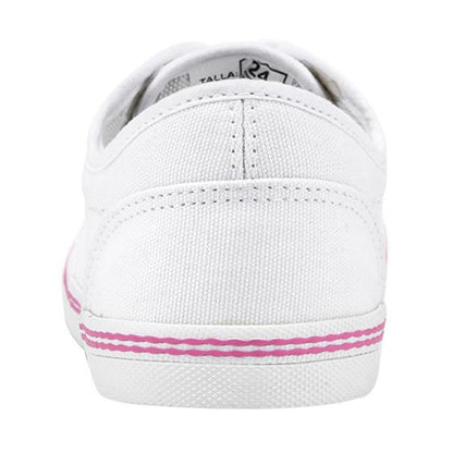 CHOCLO CASUAL PINK BY PRICE SHOES 4334 ~ DAMA Blanco  