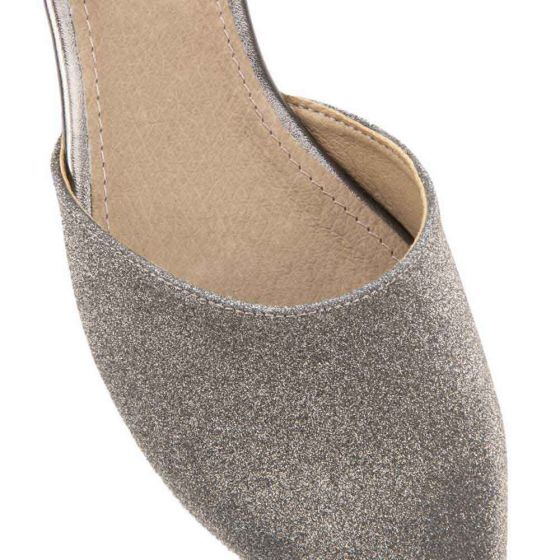 BALLERINA CASUAL PINK BY PRICE SHOES 0315 ~ DAMA Plata  