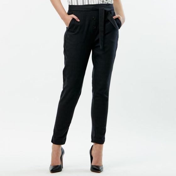 PANTALON CASUAL YAELI FASHION 2171 ~ DAMA Negro 