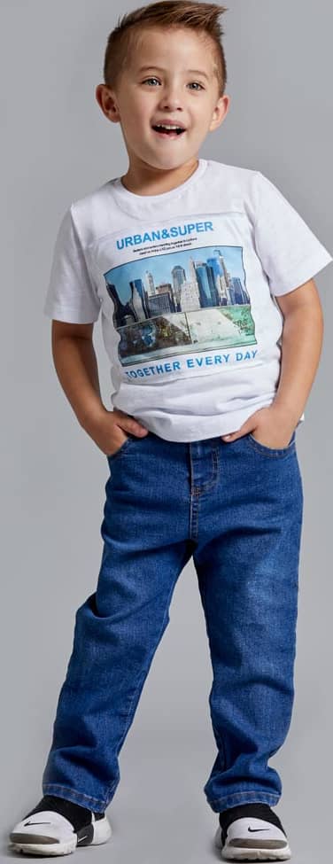 Ropa Casual Conjunto/traje Kebo Kids 3203