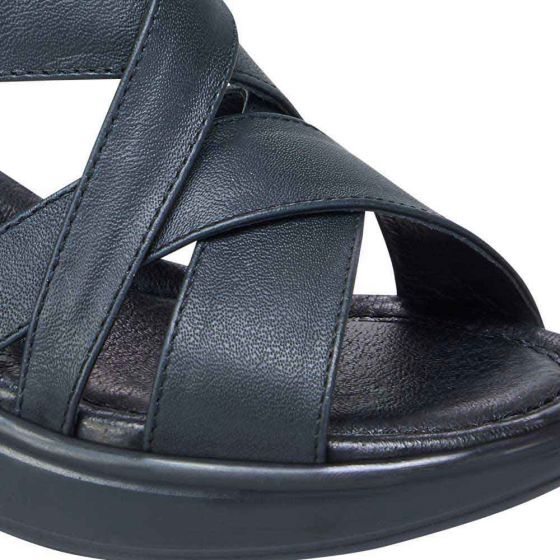 SANDALIA CONFORT SHOSH 8501 ~ DAMA Negro  