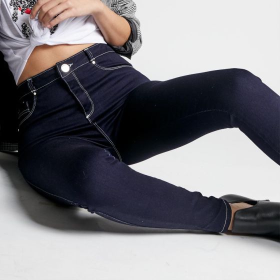 JEANS CASUAL FERGINO 2015 ~ DAMA Azul 