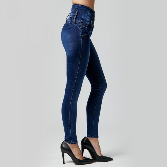 JEANS CASUAL FERGINO 2024 ~ DAMA Azul 