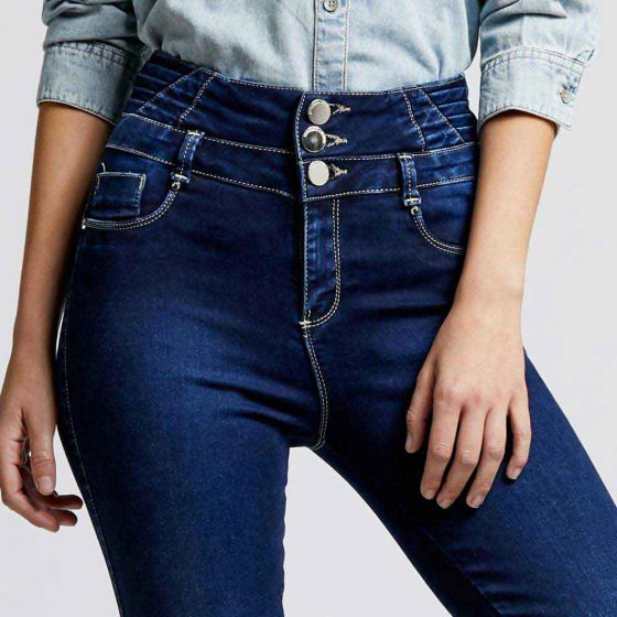 JEANS CASUAL FERGINO 2049 ~ DAMA Azul 