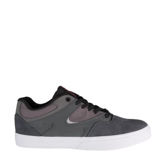 TENIS DEPORTIVO DC SHOES KALIS VULC XSKR ~ CABALLERO Gris SKATE