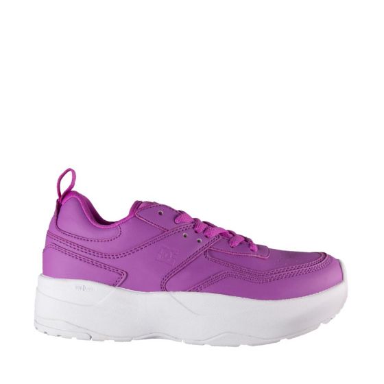 TENIS CASUAL DC SHOES E.TRIBEKA PLATFORM 8PUR ~ DAMA Morado LIFESTYLE