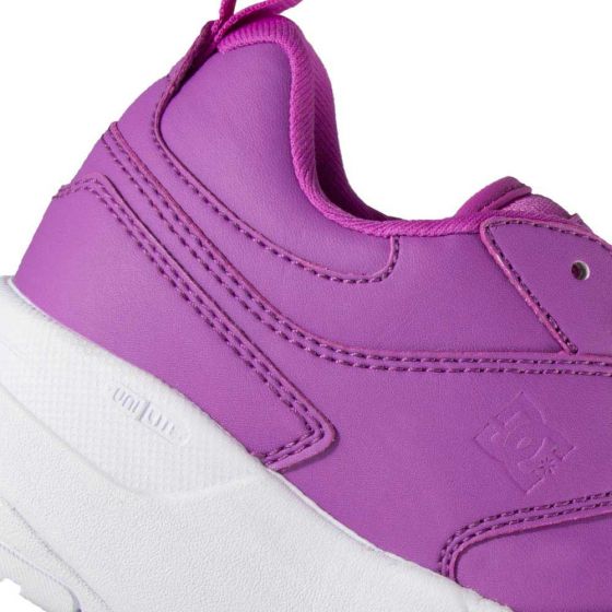 TENIS CASUAL DC SHOES E.TRIBEKA PLATFORM 8PUR ~ DAMA Morado LIFESTYLE