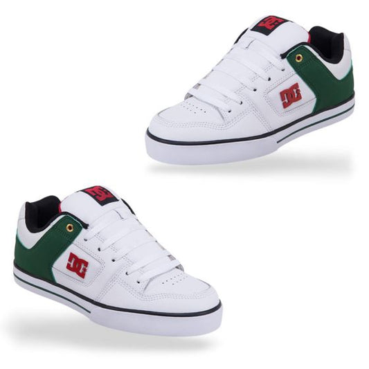 TENIS DEPORTIVO DC SHOES PURE SE 4KWG ~ CABALLERO Blanco SKATE