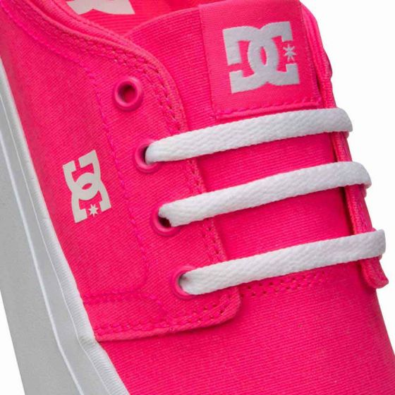 TENIS DEPORTIVO DC SHOES TRASE PLATFORM TX 4674 ~ DAMA Rosa SKATE