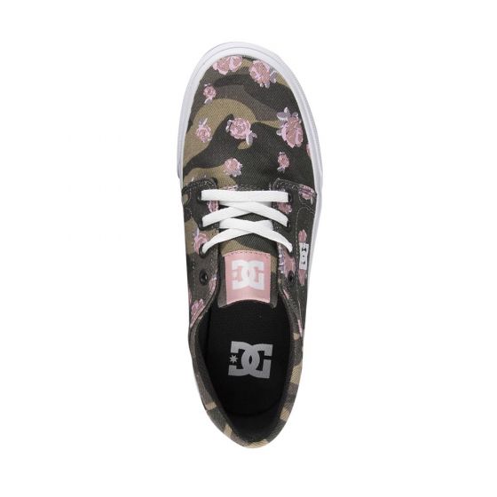 TENIS DEPORTIVO DC SHOES TRASE TX SE 0CMO ~ DAMA Verde SKATE