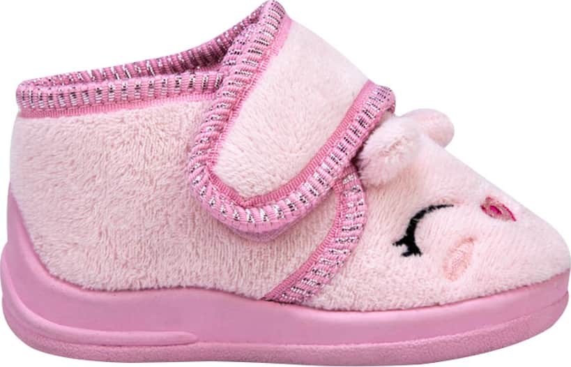 Pantufla Bota Peluche Cerdito