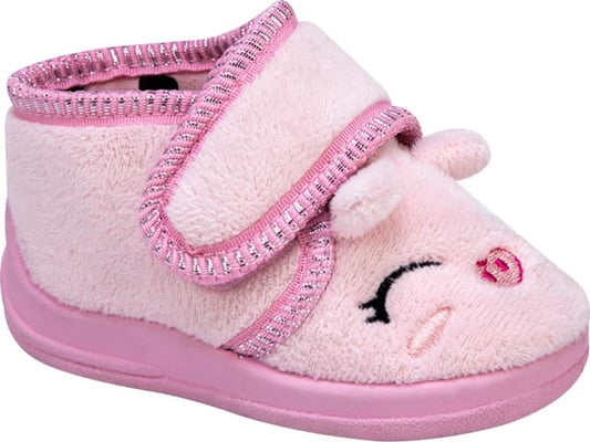 Pantufla Bota Peluche Cerdito