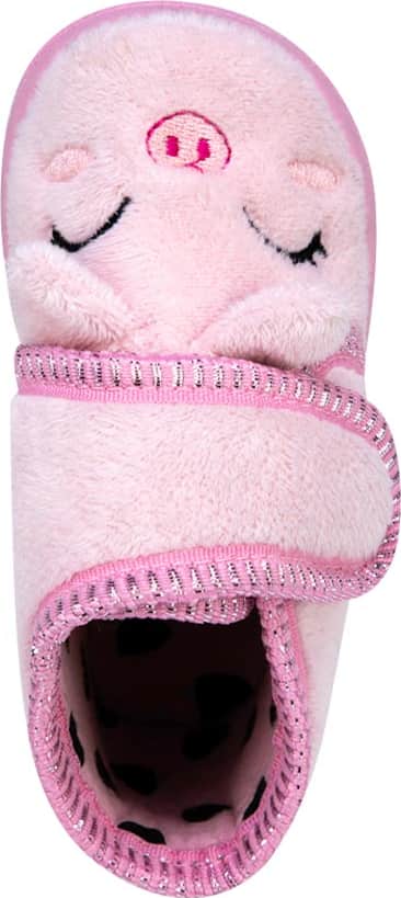 Pantufla Bota Peluche Cerdito
