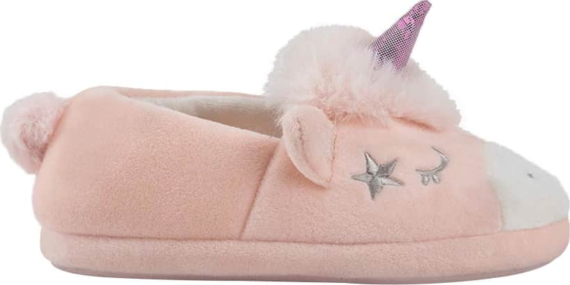 Pantufla Cerrada Peluche Unicornio