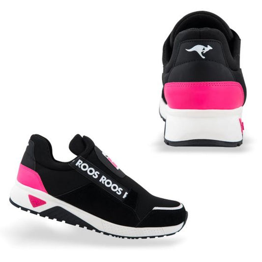 CHOCLO CASUAL KANGAROOS 2615 ~ DAMA Negro  