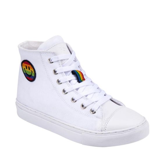 BOTA TIPO TENIS GLORIA TREVI 512A ~ DAMA Blanco  