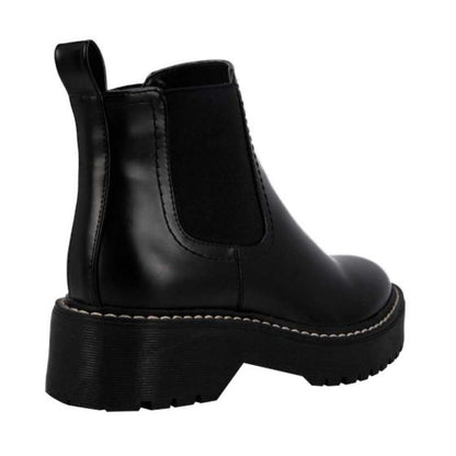 Black Rocker Vintage Boots for Women Goodyear 8015