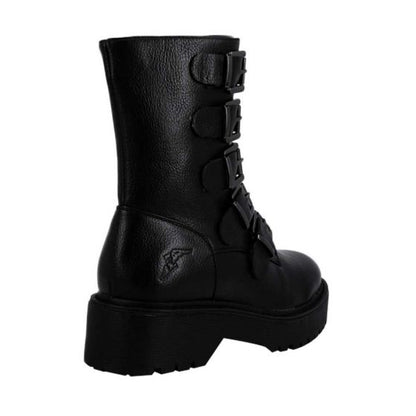 Botas Vintage Rockeras Negros para Mujer Goodyear 8016