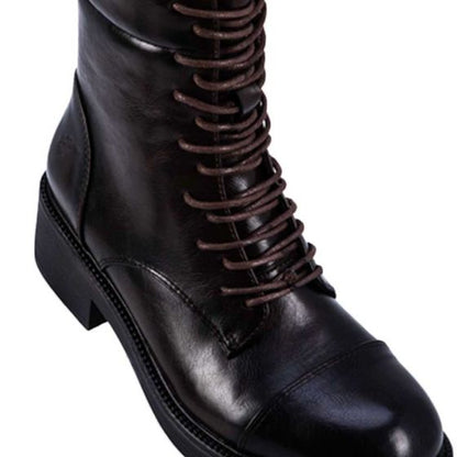 Botas Militares Café Unisex Goodyear 8110