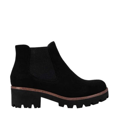 Botas Vintage Rockeras Negras Mujer Tierra Bendita  7801