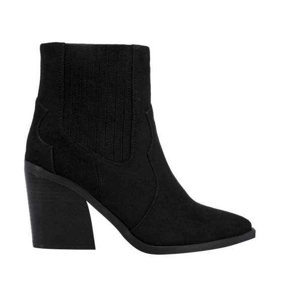 Black Casual Boots for Women Tierra Bendita 1002