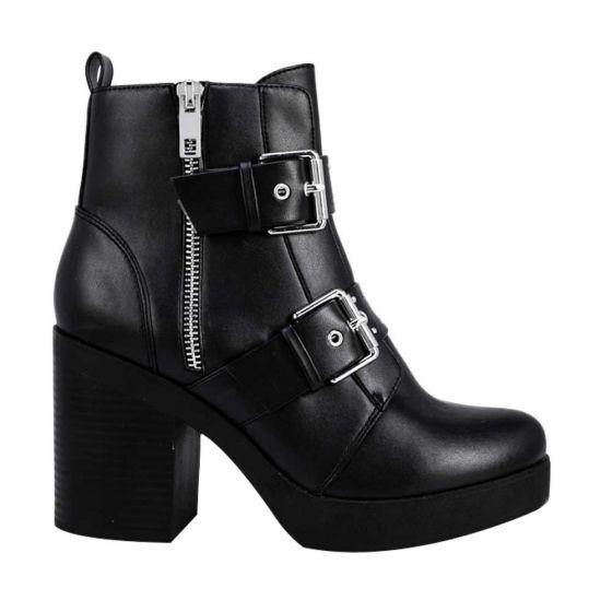 Botas Casuales Negras Mujer Tierra Bendita  2S02 - Conceptos