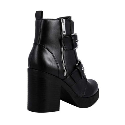Black Casual Boots for Women Tierra Bendita 2S02