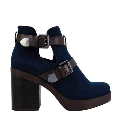 Botas Casuales Azul Mujer Tierra Bendita  2S05 - Conceptos