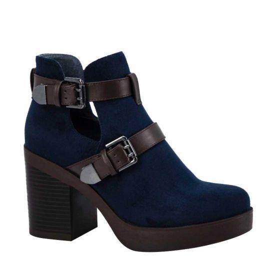 Botas Casuales Azul Mujer Tierra Bendita  2S05 - Conceptos