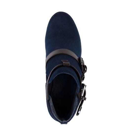 Blue Casual Boots for Women Tierra Bendita 2S05