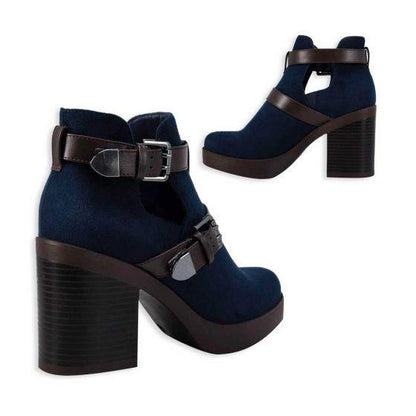 Botas Casuales Azul Mujer Tierra Bendita  2S05 - Conceptos