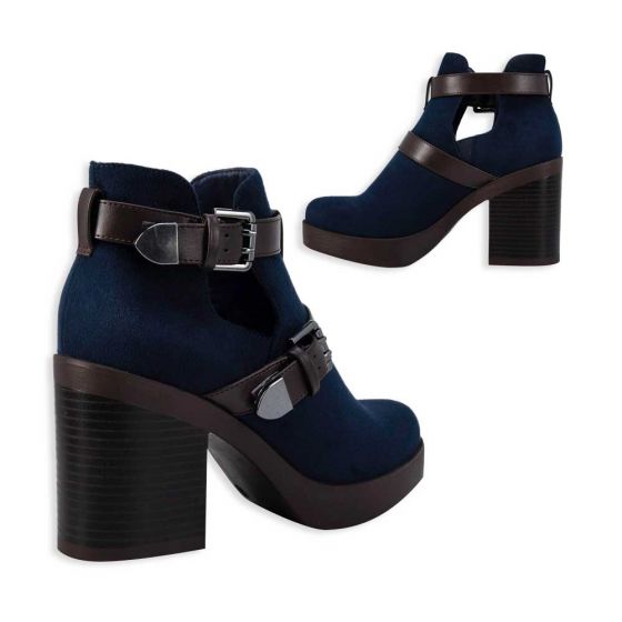 Blue Casual Boots for Women Tierra Bendita 2S05