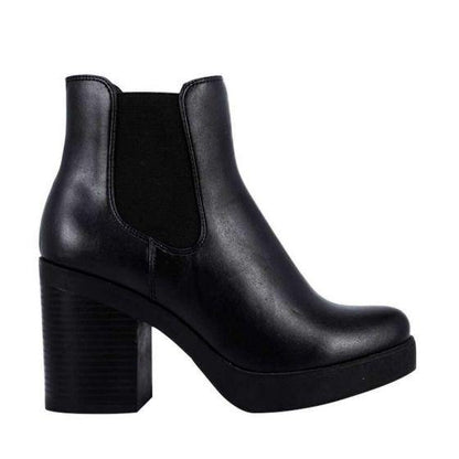 Botas Casuales Negras Mujer Tierra Bendita  2S01 - Conceptos