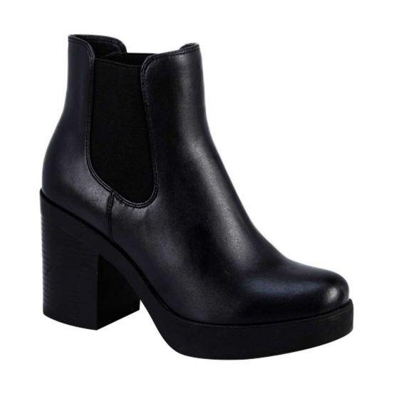 Botas Casuales Negras Mujer Tierra Bendita  2S01 - Conceptos