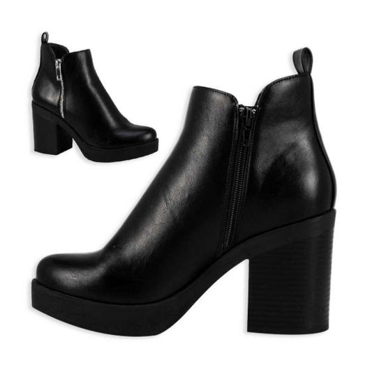 Black Casual Boots for Women Tierra Bendita 2S04
