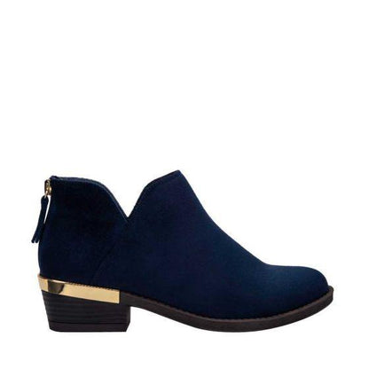 Botas Casuales Azules Mujer Tierra Bendita  9GG9 - Conceptos