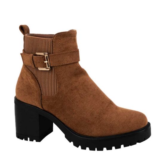 Botas Vintage Rockeras Café Mujer Tierra Bendita  A820