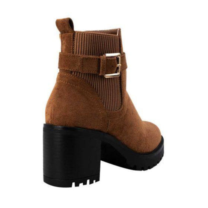 Botas Vintage Rockeras Café Mujer Tierra Bendita  A820 - Conceptos