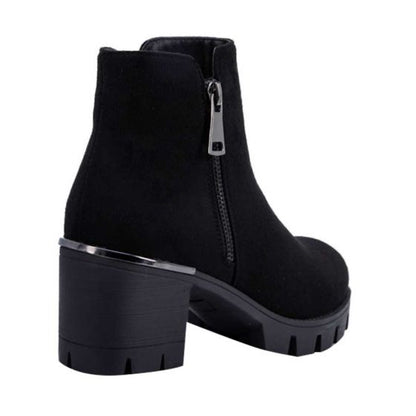 Botas Vintage Rockeras Negras Mujer Tierra Bendita  G804