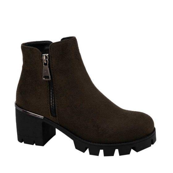 Botas Vintage Rockeras Verdes Mujer Tierra Bendita  G804 - Conceptos