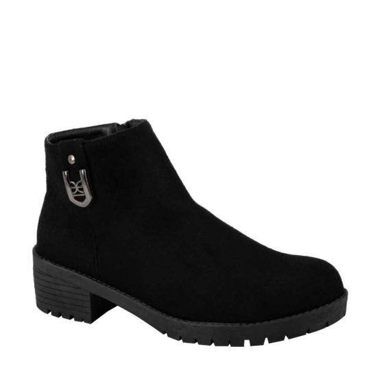 Botas Vintage Rockeras Negra Mujer Tierra Bendita  G673 - Conceptos