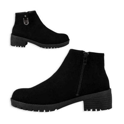 Botas Vintage Rockeras Negra Mujer Tierra Bendita  G673 - Conceptos