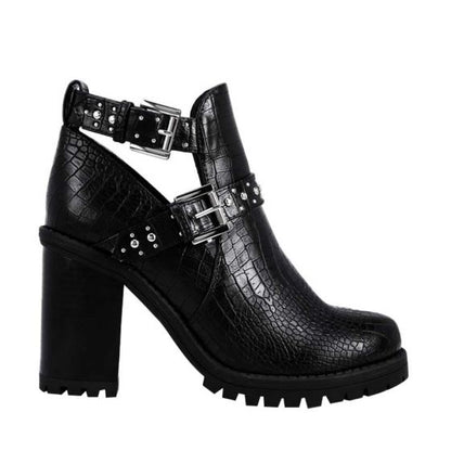 Black Casual Boots for Women Tierra Bendita 5626
