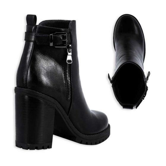 Botas Casuales Negras Mujer Tierra Bendita  5670 - Conceptos