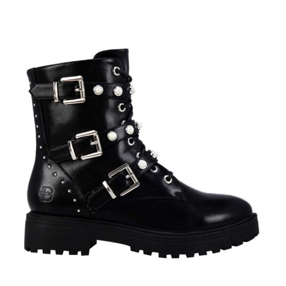 Black Military Boots for Women Belinda Peregrin 4759