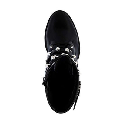 Black Military Boots for Women Belinda Peregrin 4759