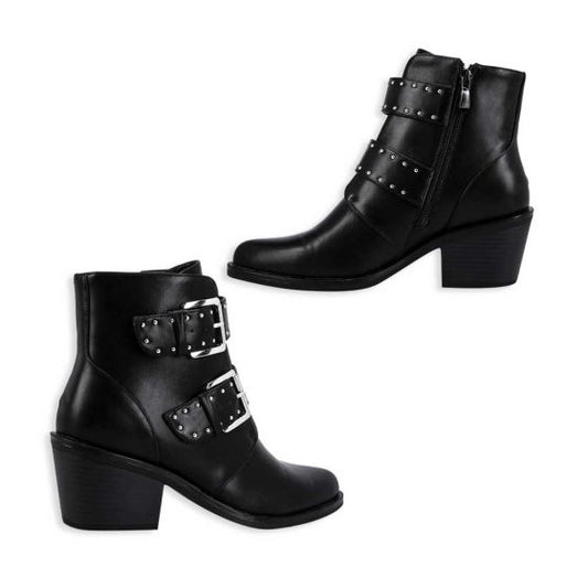 Black Casual Boots for Women Tierra Bendita 106B