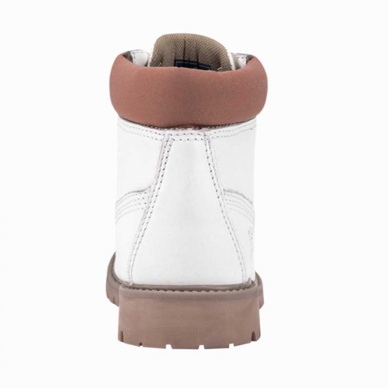 BOTA HEAVY GOODYEAR 7611 ~ DAMA Blanco  